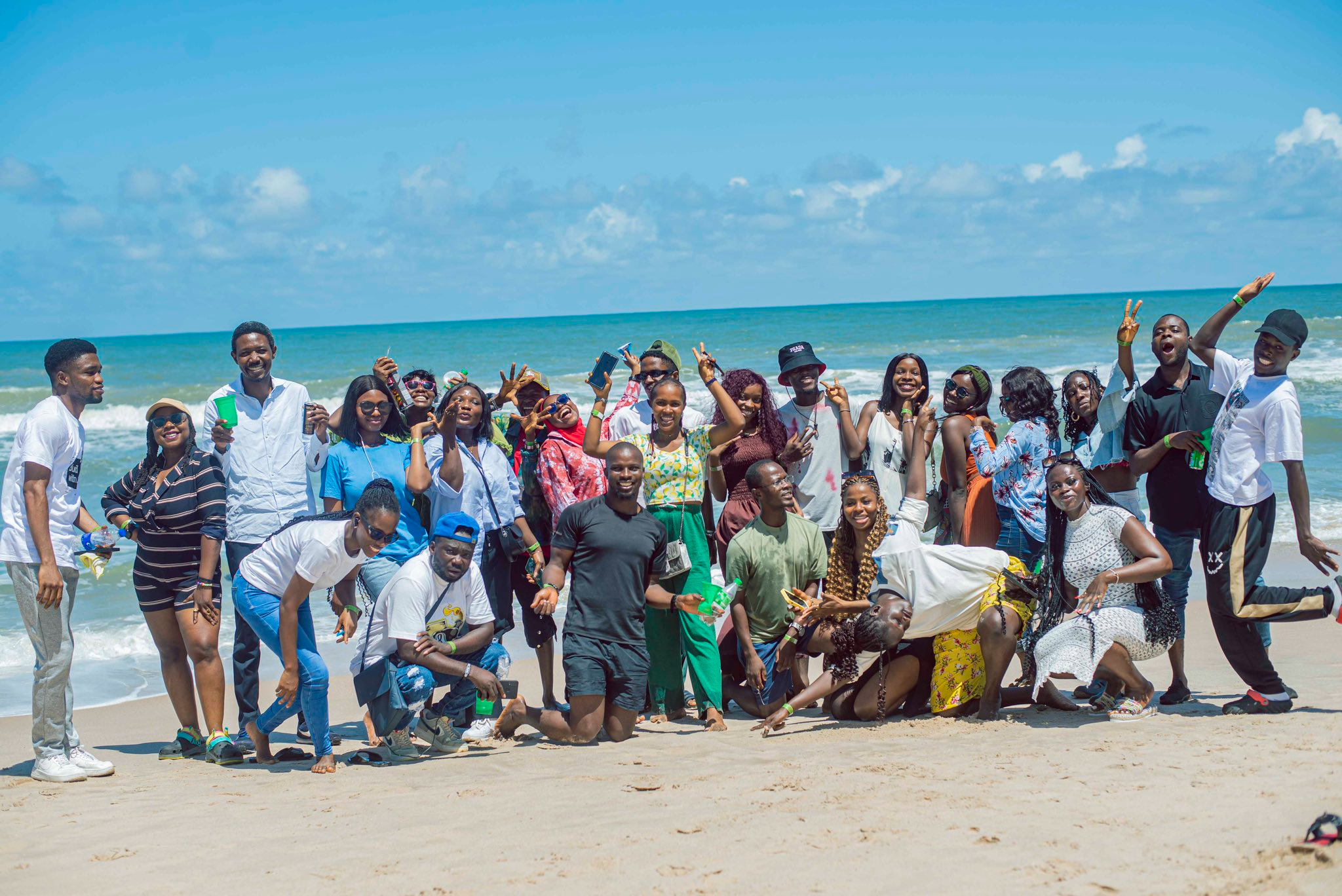 Community members at a recent hangout event